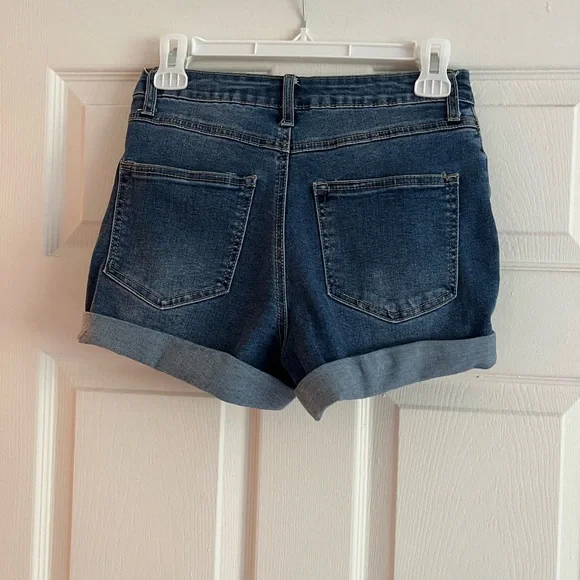Forever 21 Denim Women's Shorts Size 26 - Picture 2 of 4